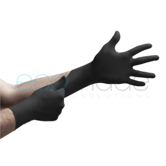 crne nitrilne rukavice